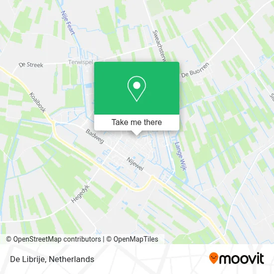 De Librije map