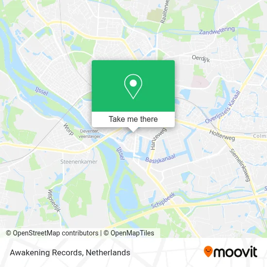 Awakening Records map