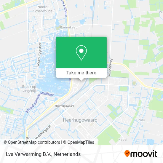 Lvs Verwarming B.V. map