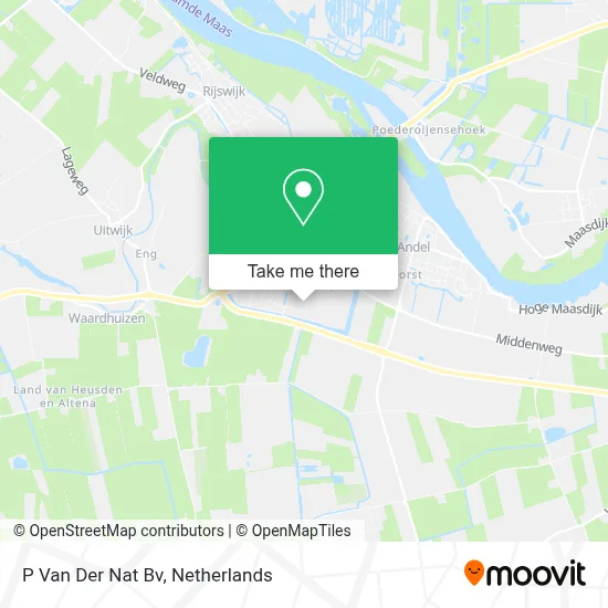 P Van Der Nat Bv map