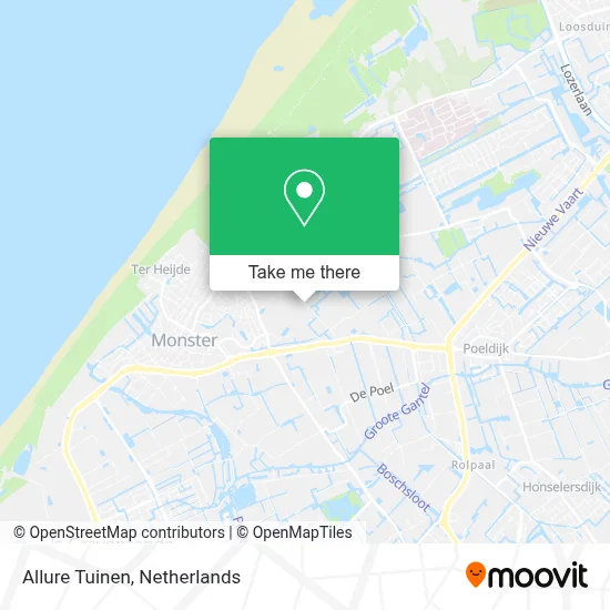 Allure Tuinen map