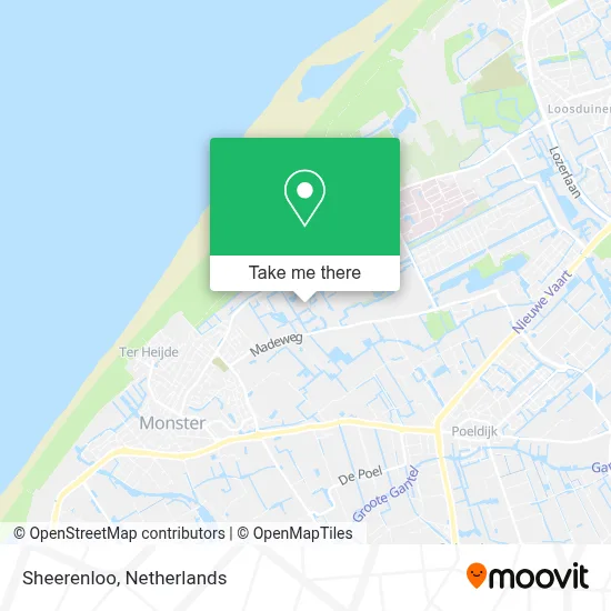 Sheerenloo map