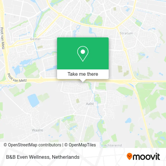 B&B Even Wellness map