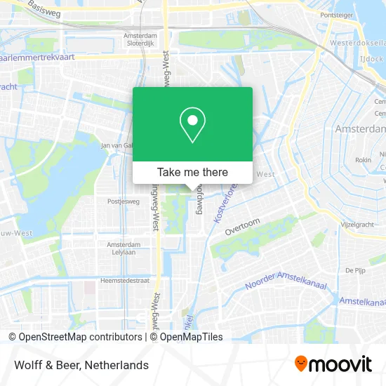 Wolff & Beer map