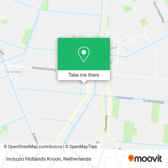 Incluzio Hollands Kroon map