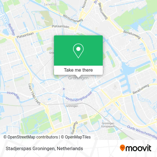 Stadjerspas Groningen map