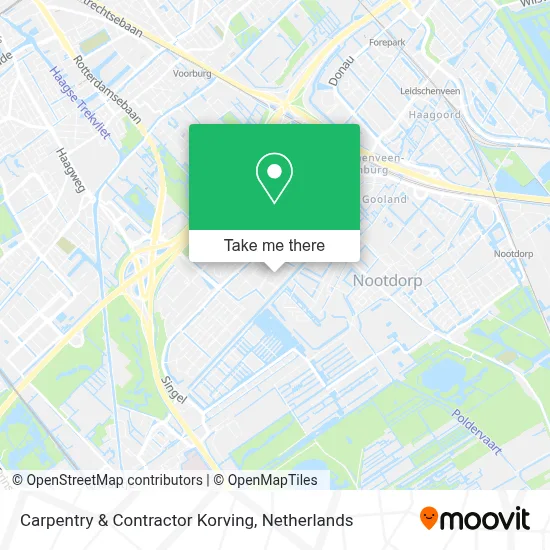 Carpentry & Contractor Korving map