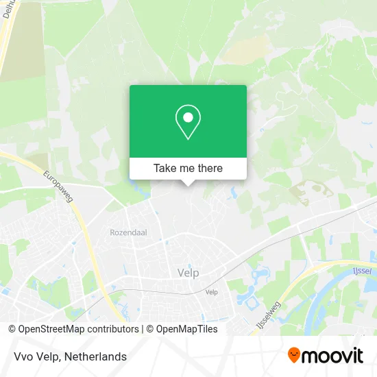 Vvo Velp map