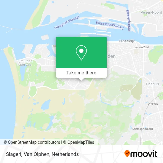 Slagerij Van Olphen map
