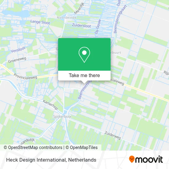 Heck Design International map