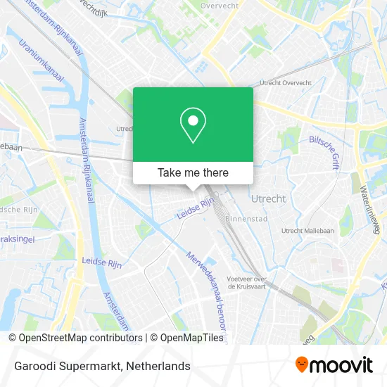 Garoodi Supermarkt map