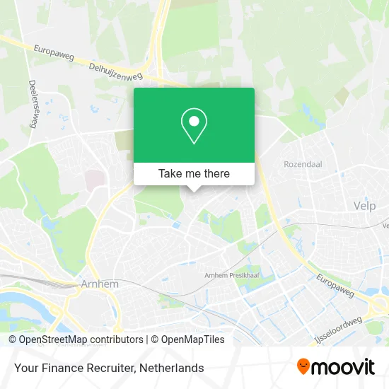 Your Finance Recruiter map
