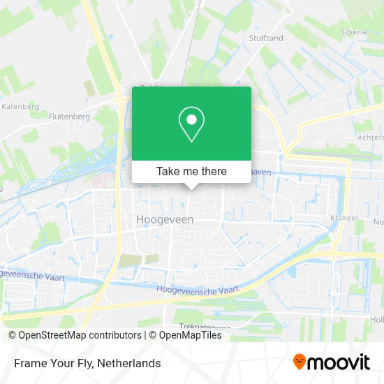 Frame Your Fly map