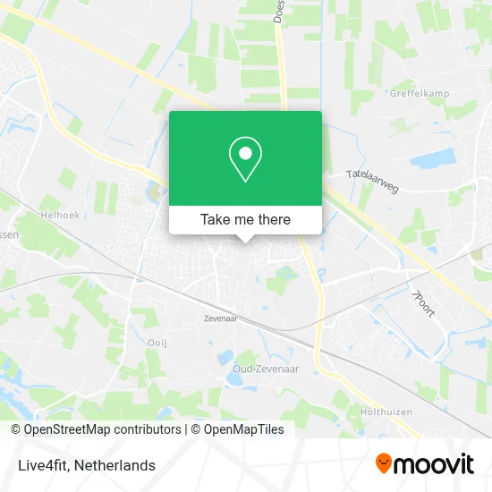 Live4fit map