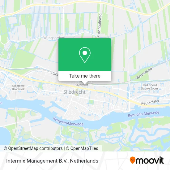 Intermix Management B.V. map