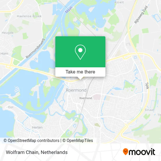 Wolfram Chain map