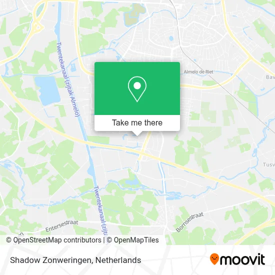 Shadow Zonweringen map