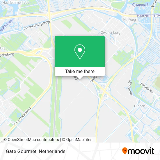 Gate Gourmet map