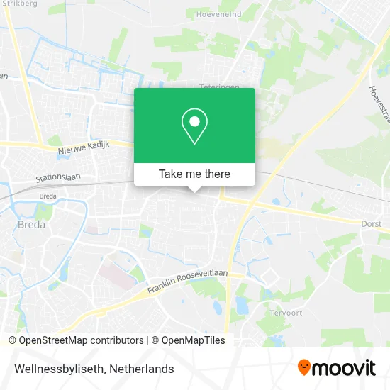 Wellnessbyliseth map