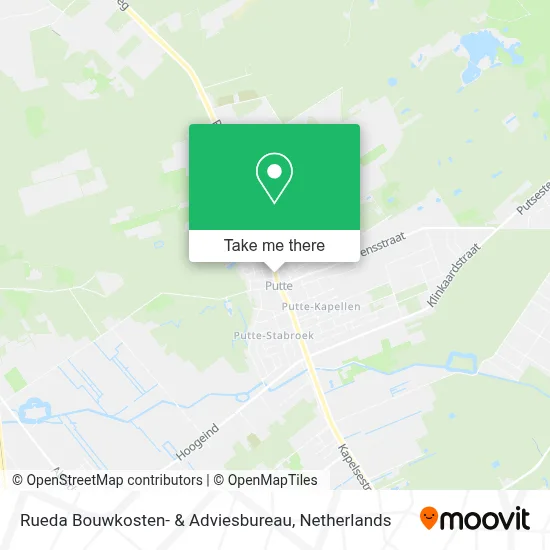 Rueda Bouwkosten- & Adviesbureau map