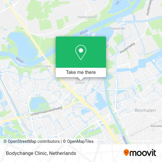 Bodychange Clinic map
