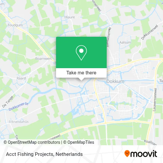 Acct Fishing Projects map