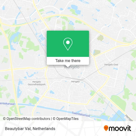 Beautybar Val map