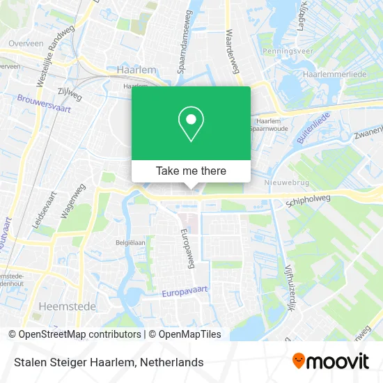 Stalen Steiger Haarlem map