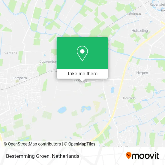 Bestemming Groen map