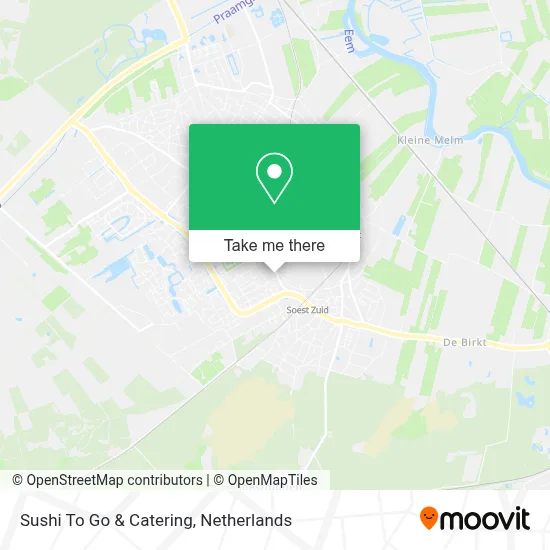 Sushi To Go & Catering map