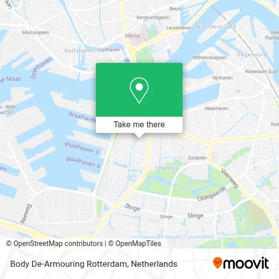 Body De-Armouring Rotterdam Karte
