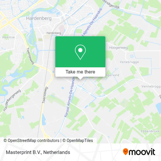 Masterprint B.V. map