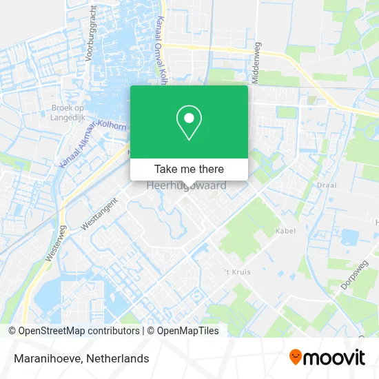 Maranihoeve map