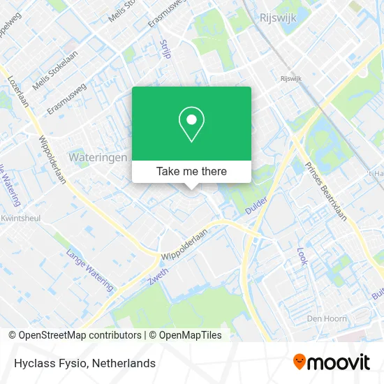 Hyclass Fysio map