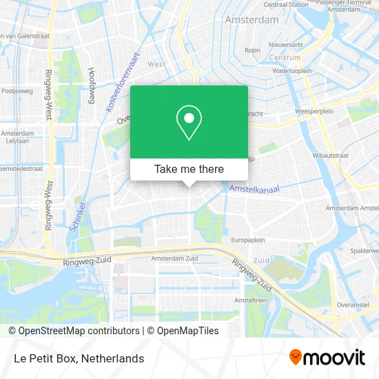 Le Petit Box map