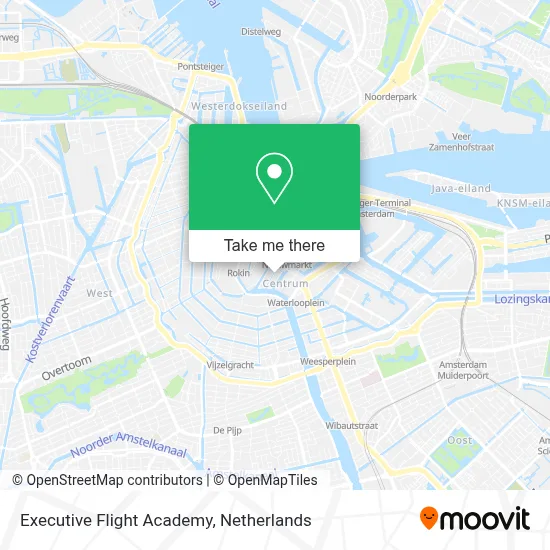 Executive Flight Academy map
