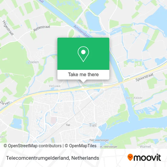 Telecomcentrumgelderland map