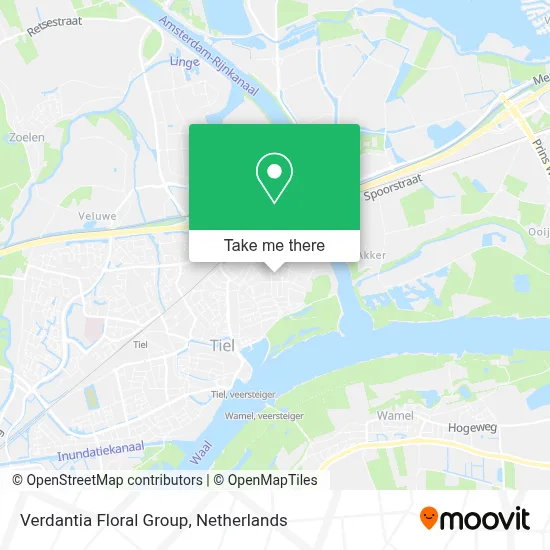 Verdantia Floral Group map