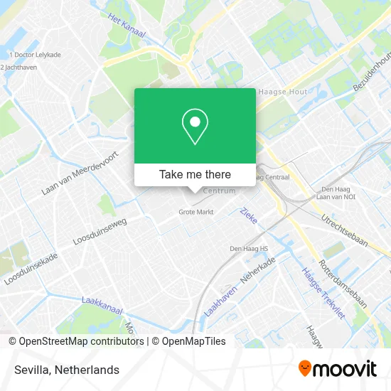 Sevilla map