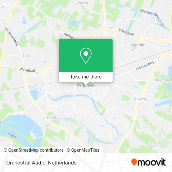 Orchestral Audio map