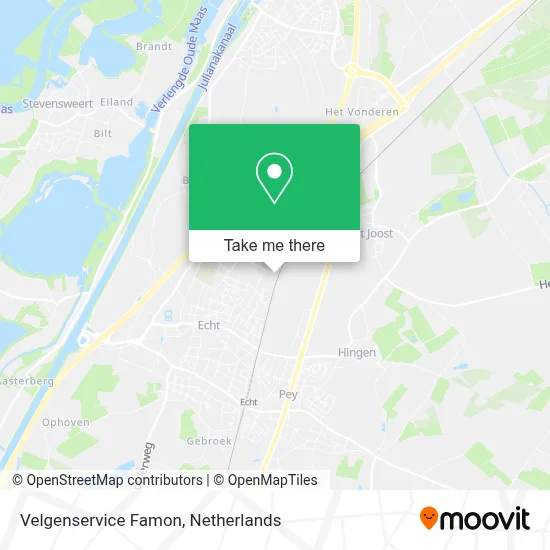 Velgenservice Famon map