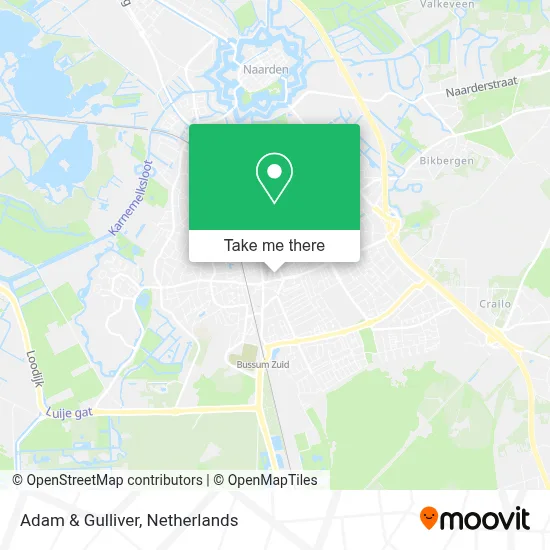 Adam & Gulliver map