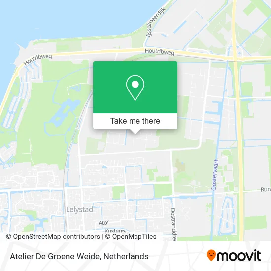 Atelier De Groene Weide map