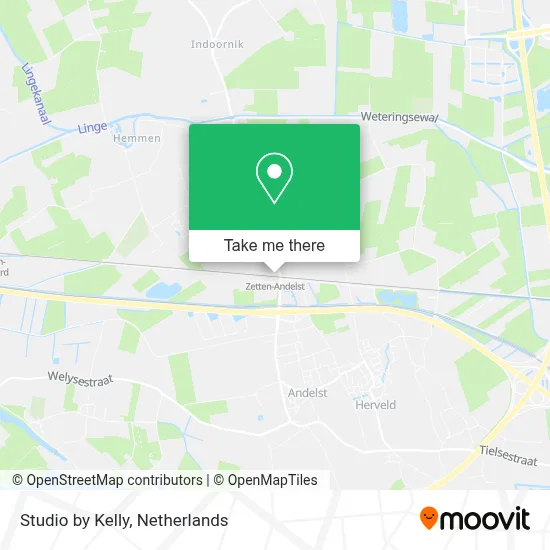 Studio by Kelly map