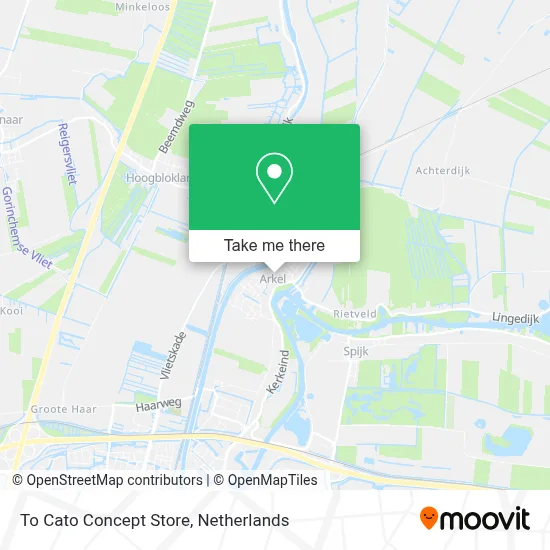 To Cato Concept Store map