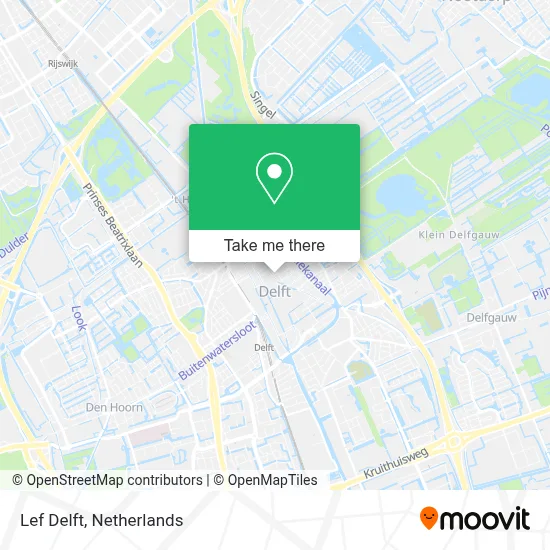 Lef Delft map