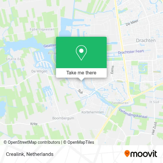 Crealink map