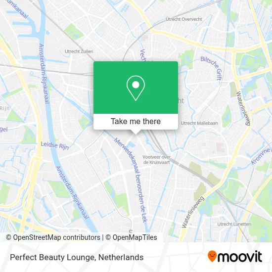 Perfect Beauty Lounge map