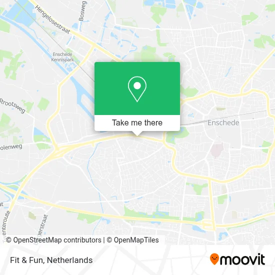 Fit & Fun map