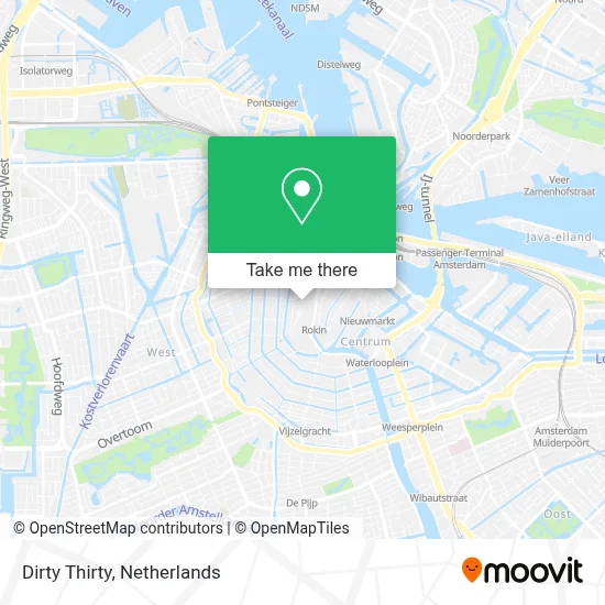 Dirty Thirty map